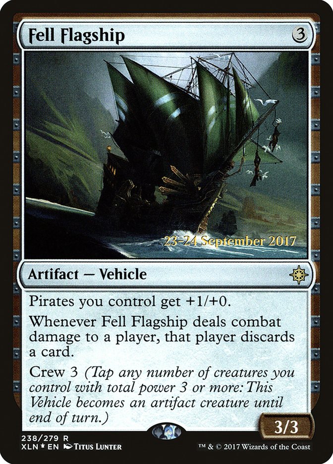 Fell Flagship  [Ixalan Prerelease Promos] | Gamer Loot