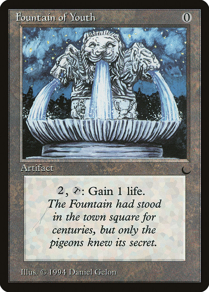 Fountain of Youth (Misprinted) [The Dark] | Gamer Loot
