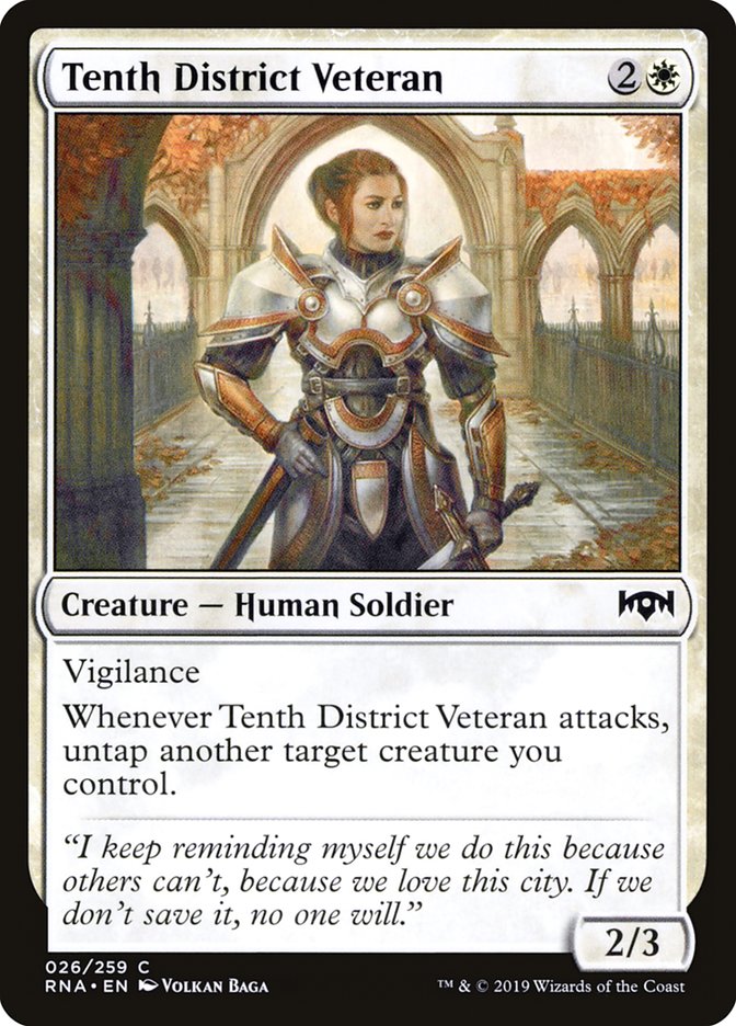 Tenth District Veteran [Ravnica Allegiance] | Gamer Loot