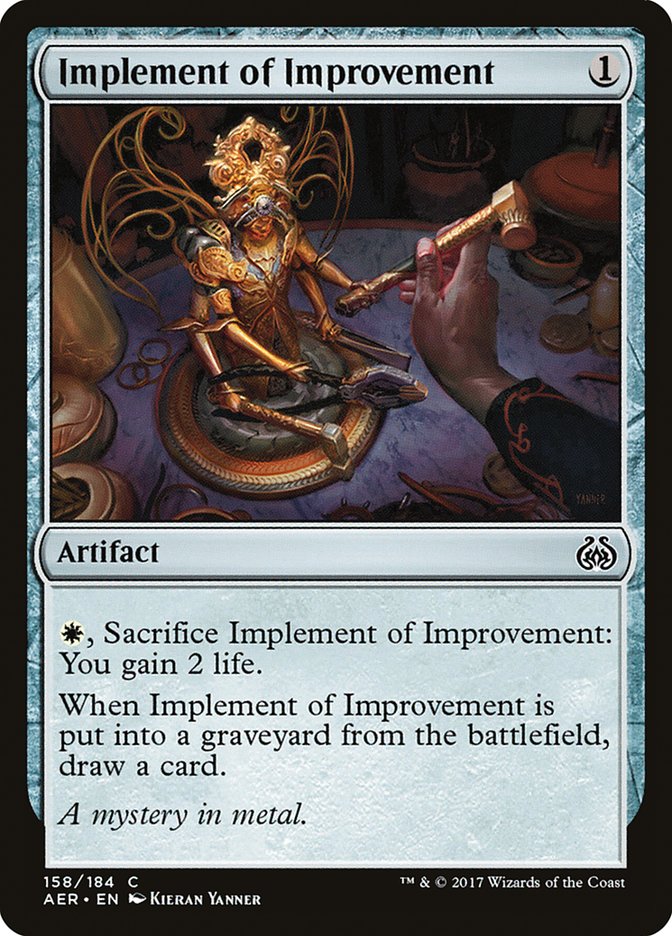 Implement of Improvement [Aether Revolt] | Gamer Loot