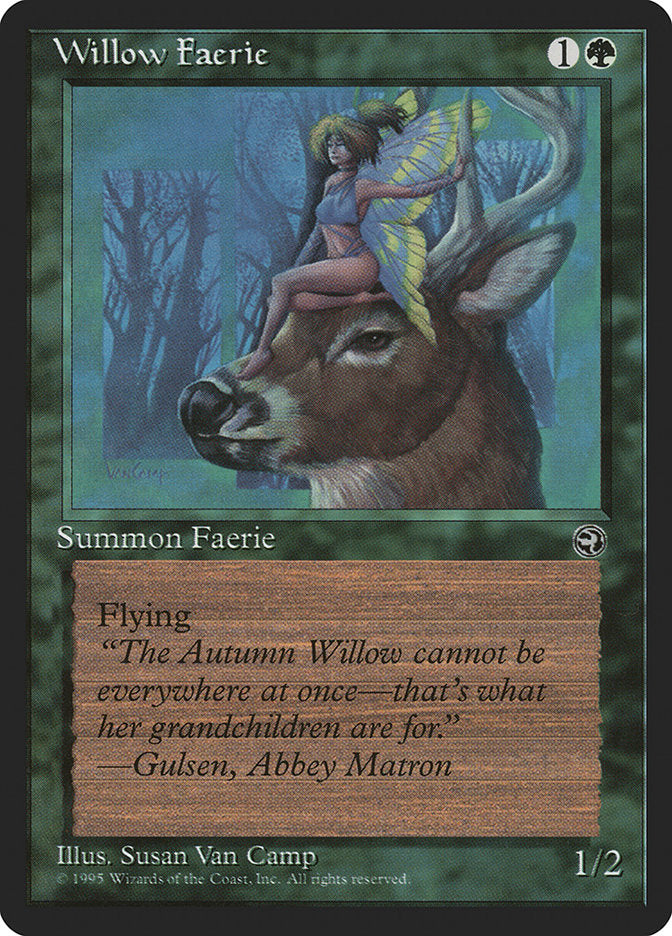 Willow Faerie (Gulsen Flavor Text) [Homelands] | Gamer Loot