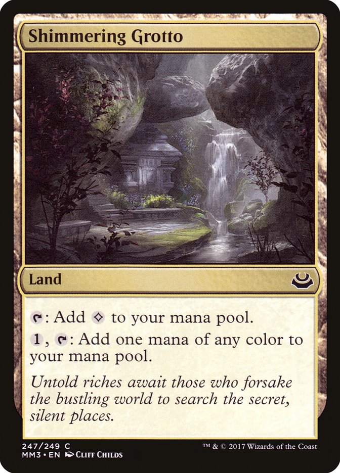 Shimmering Grotto [Modern Masters 2017] | Gamer Loot