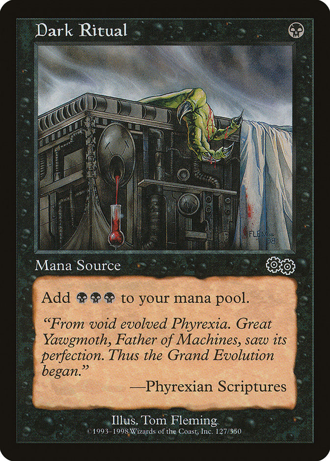 Dark Ritual [Urza's Saga] | Gamer Loot
