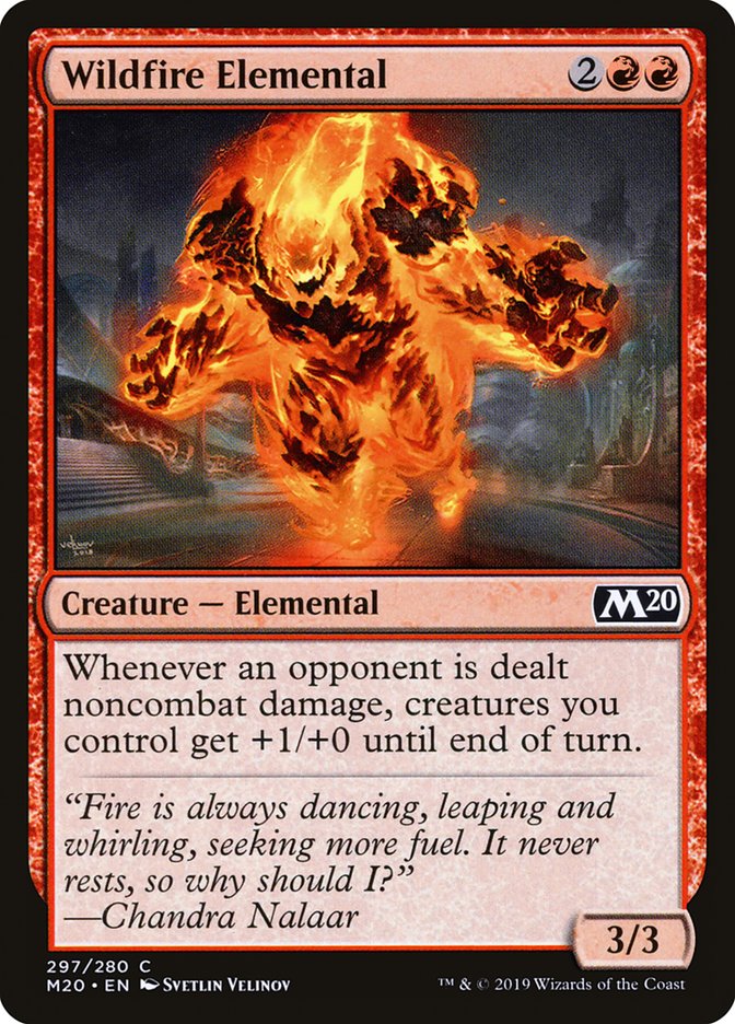 Wildfire Elemental [Core Set 2020] | Gamer Loot