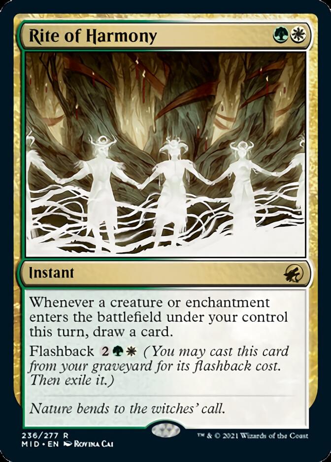 Rite of Harmony [Innistrad: Midnight Hunt] | Gamer Loot