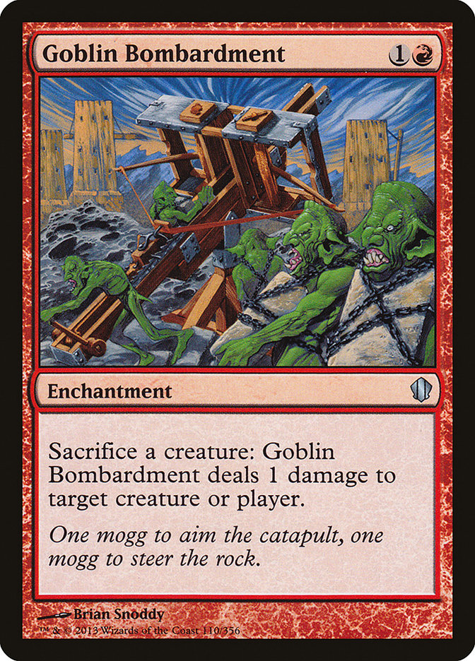 Goblin Bombardment [Commander 2013] | Gamer Loot