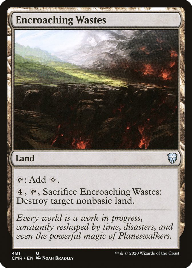 Encroaching Wastes [Commander Legends] | Gamer Loot