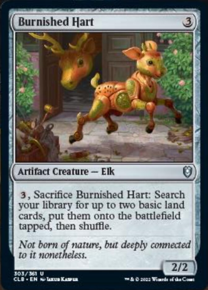 Burnished Hart [Commander Legends: Battle for Baldur's Gate] | Gamer Loot