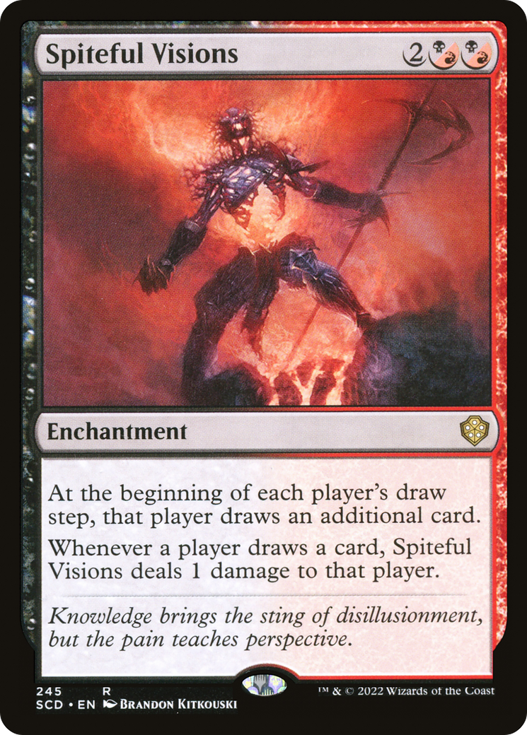 Spiteful Visions [Starter Commander Decks] | Gamer Loot
