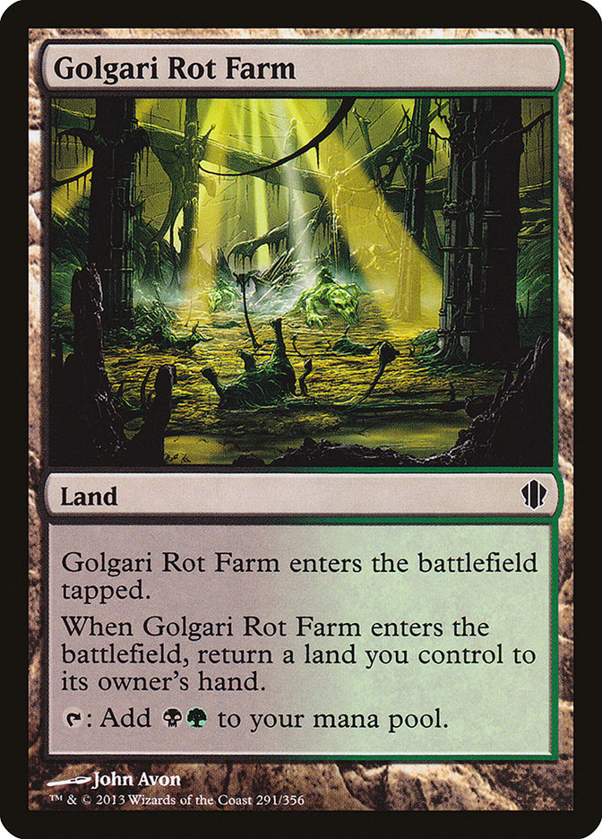 Golgari Rot Farm [Commander 2013] | Gamer Loot