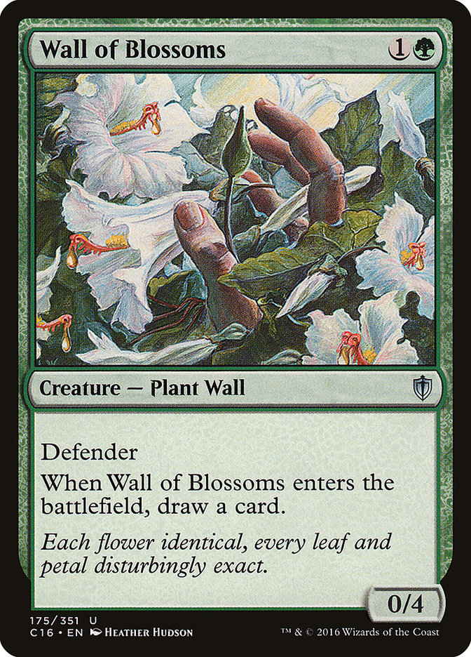 Wall of Blossoms [Commander 2016] | Gamer Loot