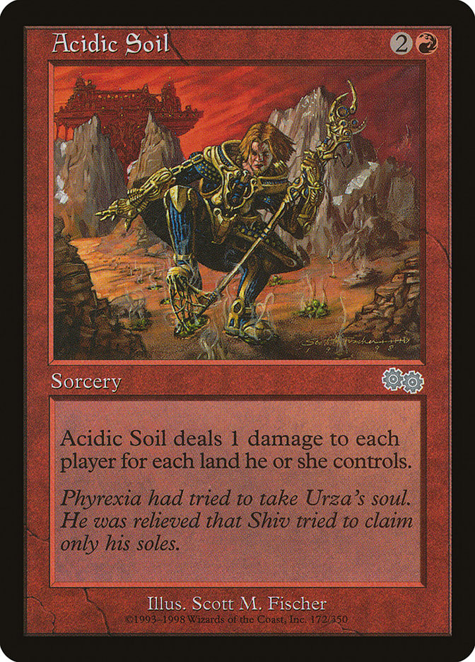 Acidic Soil [Urza's Saga] | Gamer Loot