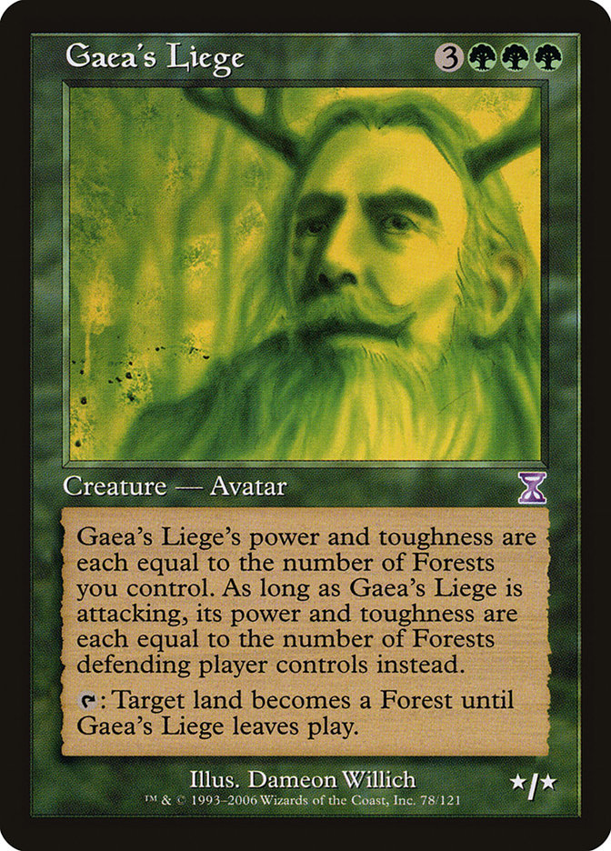 Gaea's Liege [Time Spiral Timeshifted] | Gamer Loot