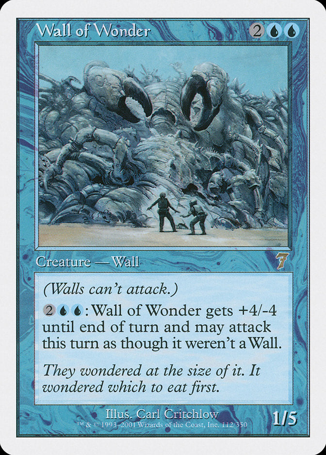 Wall of Wonder [Seventh Edition] | Gamer Loot
