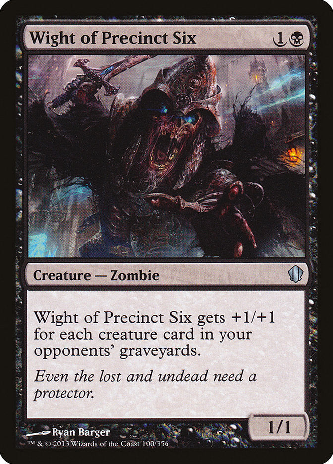 Wight of Precinct Six [Commander 2013] | Gamer Loot