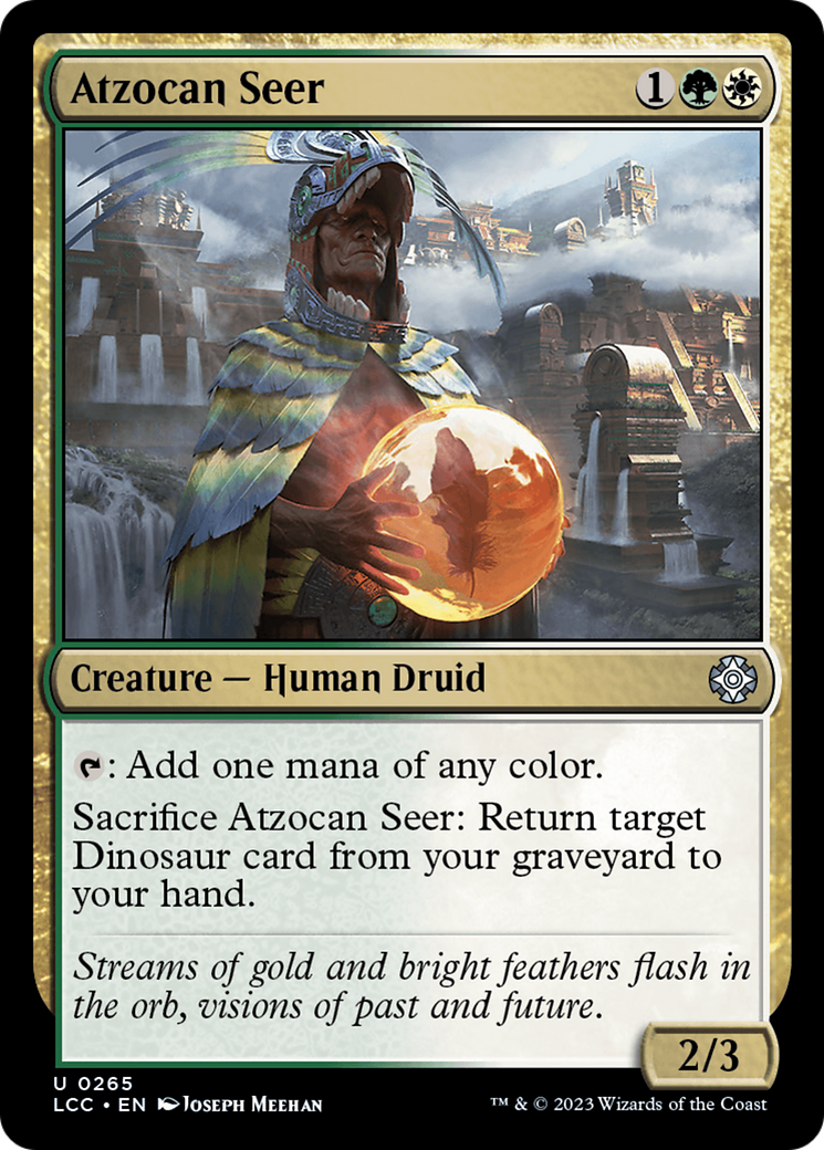 Atzocan Seer [The Lost Caverns of Ixalan Commander] | Gamer Loot