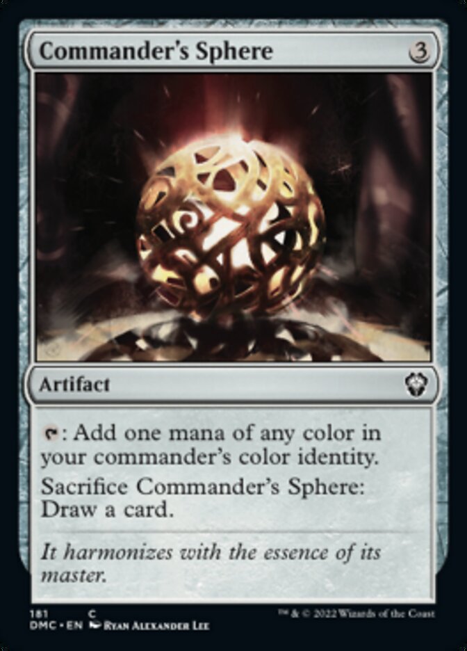 Commander's Sphere [Dominaria United Commander] | Gamer Loot