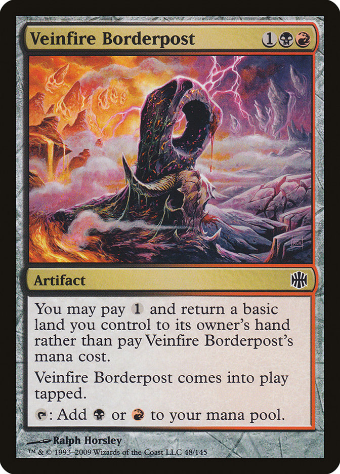 Veinfire Borderpost [Alara Reborn] | Gamer Loot