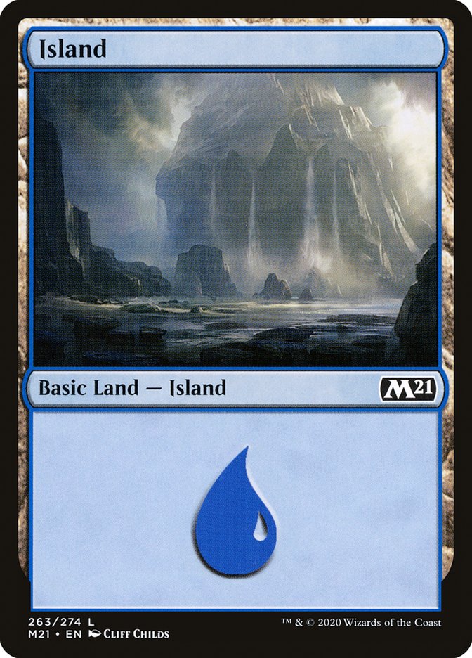 Island (263) [Core Set 2021] | Gamer Loot