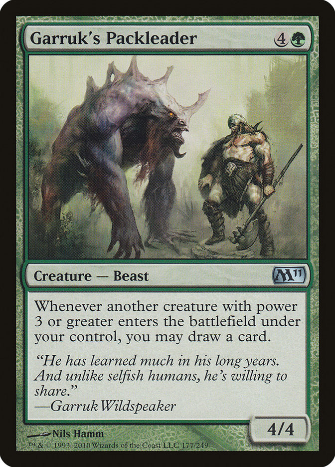 Garruk's Packleader [Magic 2011] | Gamer Loot