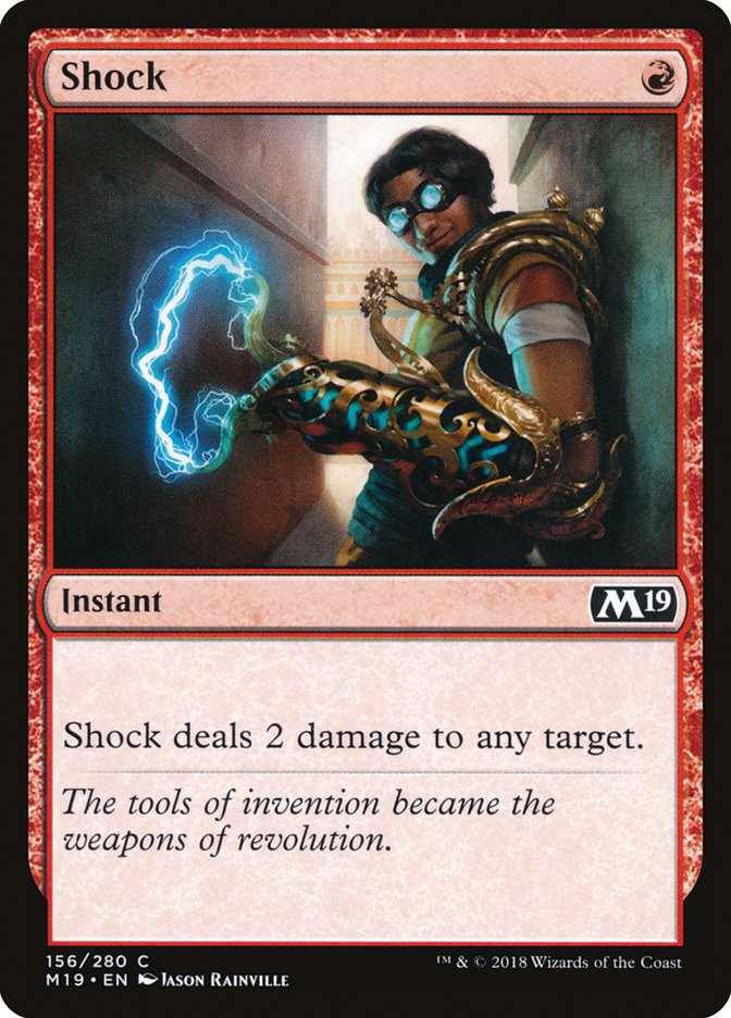 Shock [Core Set 2019] | Gamer Loot