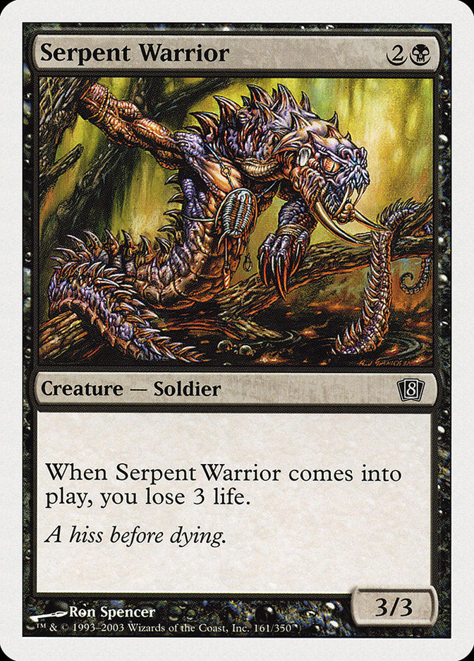 Serpent Warrior [Eighth Edition] | Gamer Loot