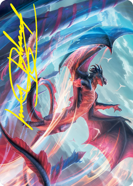 Galazeth Prismari Art Card (Gold-Stamped Signature) [Strixhaven: School of Mages Art Series] | Gamer Loot