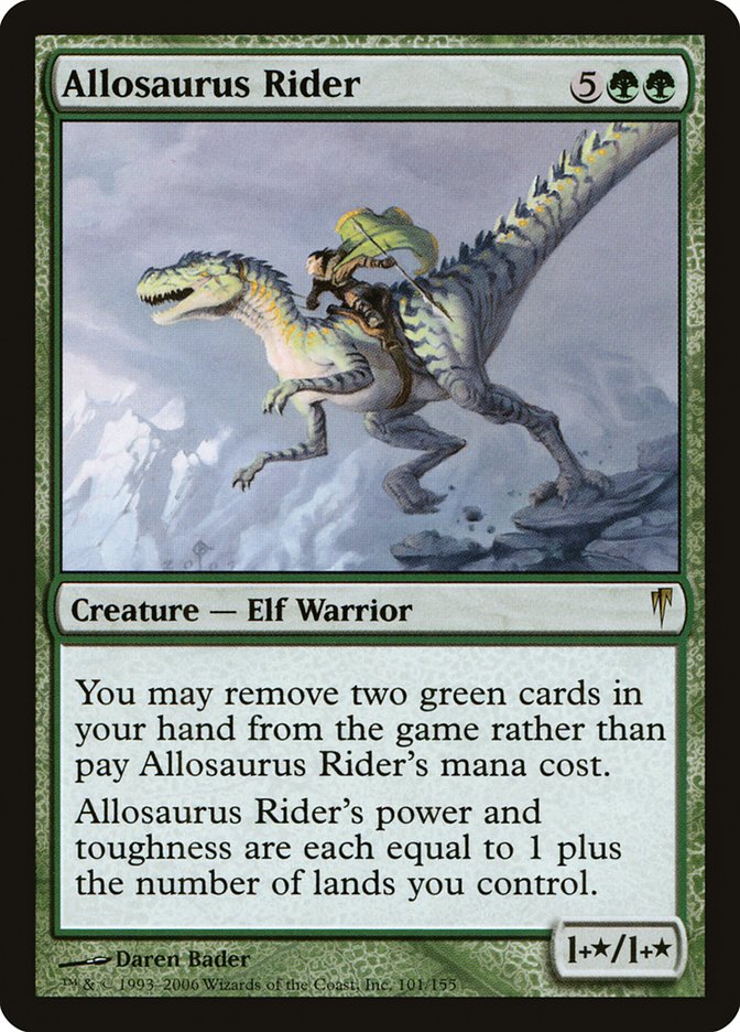 Allosaurus Rider [Coldsnap] | Gamer Loot