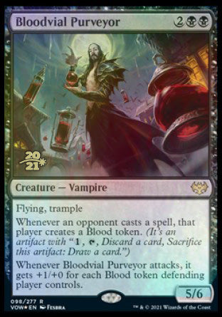 Bloodvial Purveyor [Innistrad: Crimson Vow Prerelease Promos] | Gamer Loot