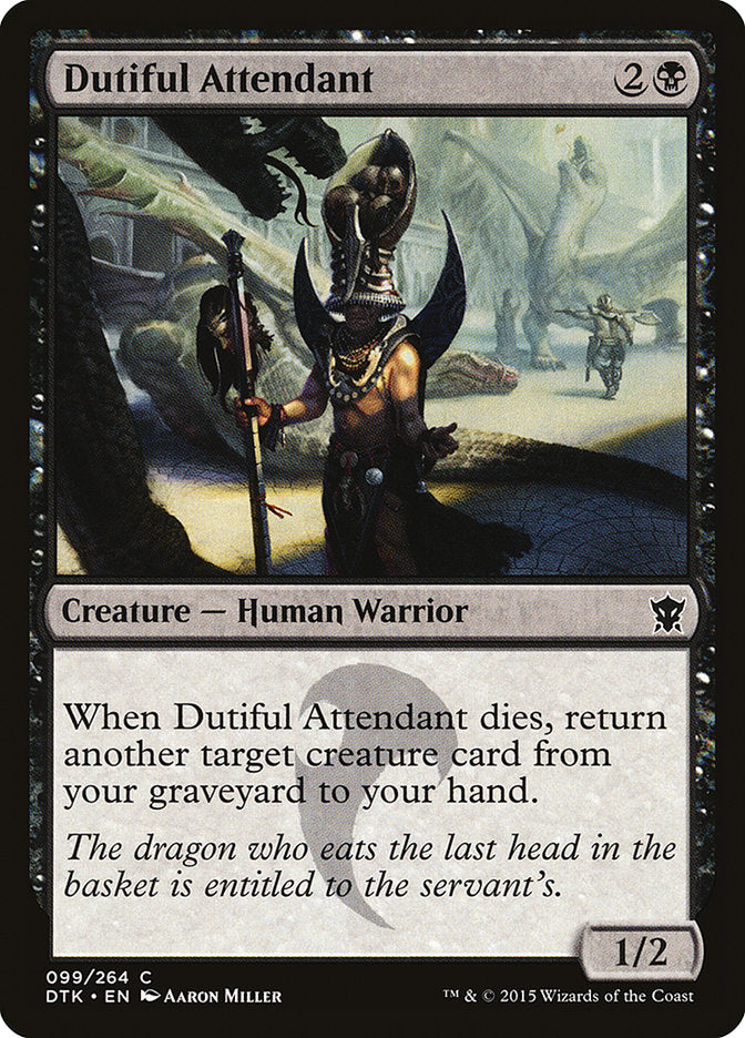 Dutiful Attendant [Dragons of Tarkir] | Gamer Loot