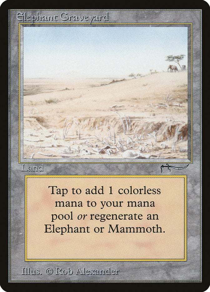 Elephant Graveyard [Arabian Nights] | Gamer Loot