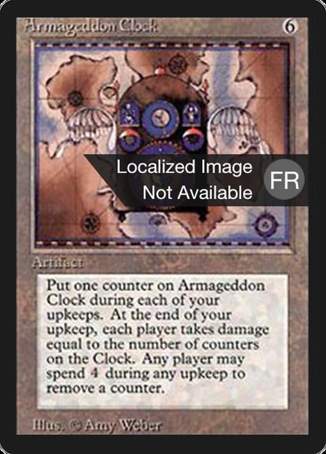 Armageddon Clock [Foreign Black Border] | Gamer Loot