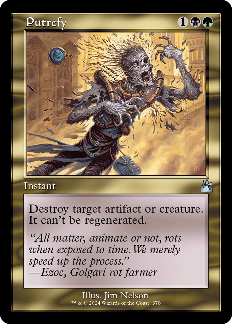 Putrefy (Retro Frame) [Ravnica Remastered] | Gamer Loot
