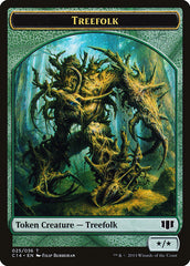 Treefolk // Wolf Double-sided Token [Commander 2014 Tokens] | Gamer Loot
