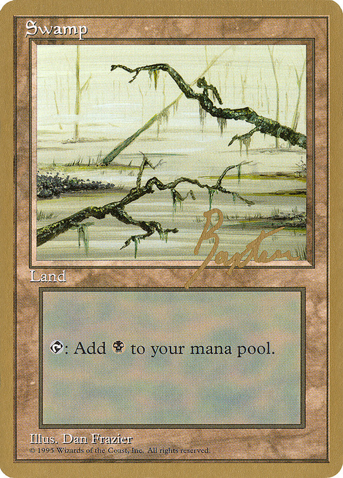 Swamp (gb371) (George Baxter) [Pro Tour Collector Set] | Gamer Loot