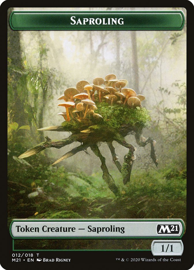 Saproling [Core Set 2021 Tokens] | Gamer Loot