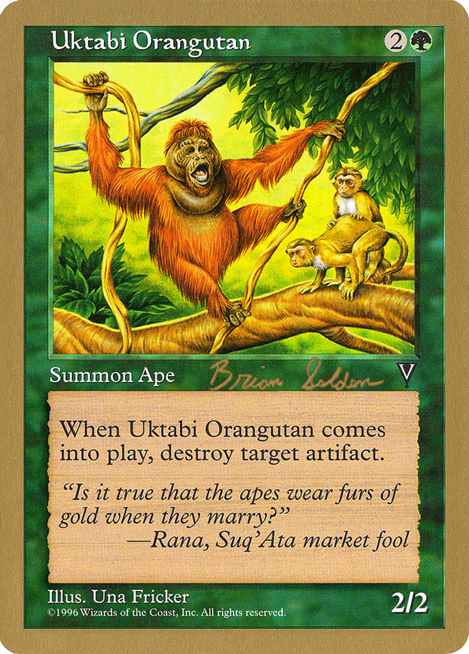 Uktabi Orangutan (Brian Selden) [World Championship Decks 1998] | Gamer Loot