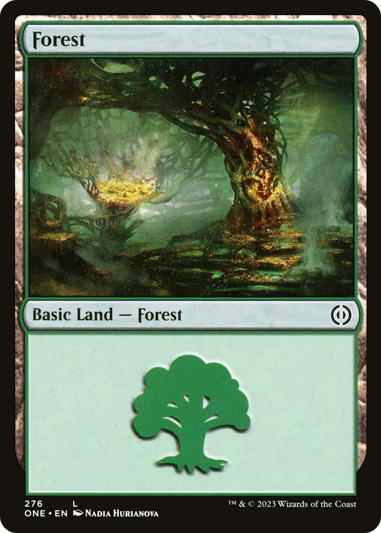 Forest (276) [Phyrexia: All Will Be One] | Gamer Loot