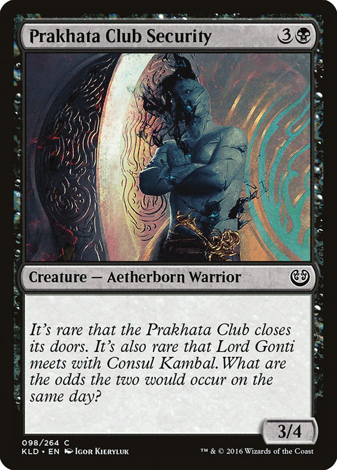 Prakhata Club Security [Kaladesh] | Gamer Loot