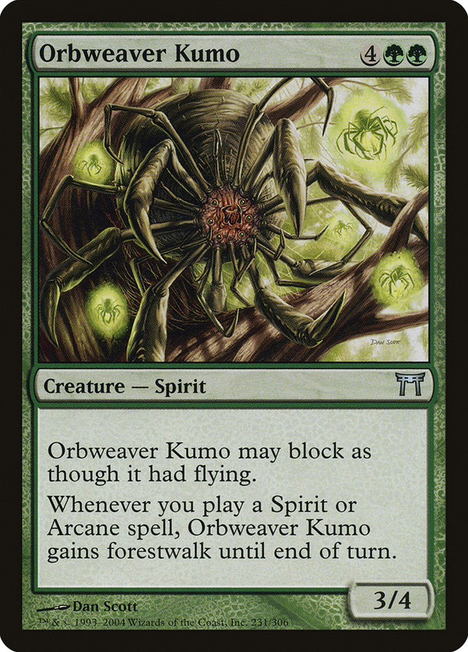 Orbweaver Kumo [Champions of Kamigawa] | Gamer Loot