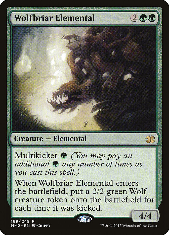 Wolfbriar Elemental [Modern Masters 2015] | Gamer Loot
