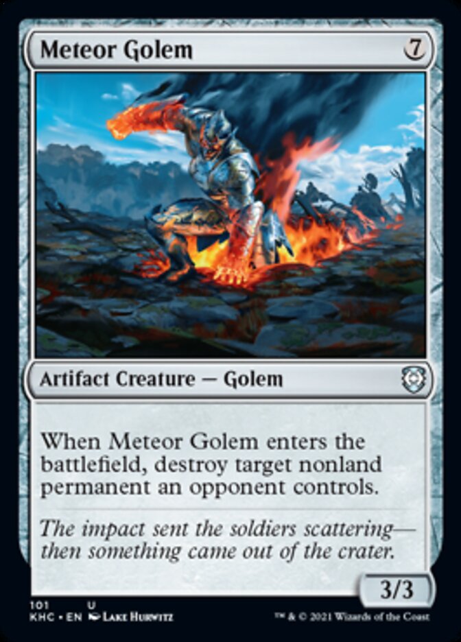 Meteor Golem [Kaldheim Commander] | Gamer Loot