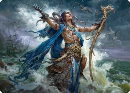 Lier, Disciple of the Drowned Art Card [Innistrad: Midnight Hunt Art Series] | Gamer Loot