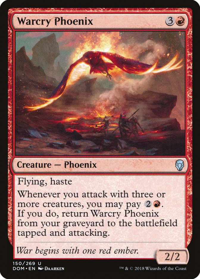 Warcry Phoenix [Dominaria] | Gamer Loot