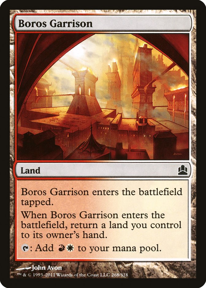 Boros Garrison [Commander 2011] | Gamer Loot