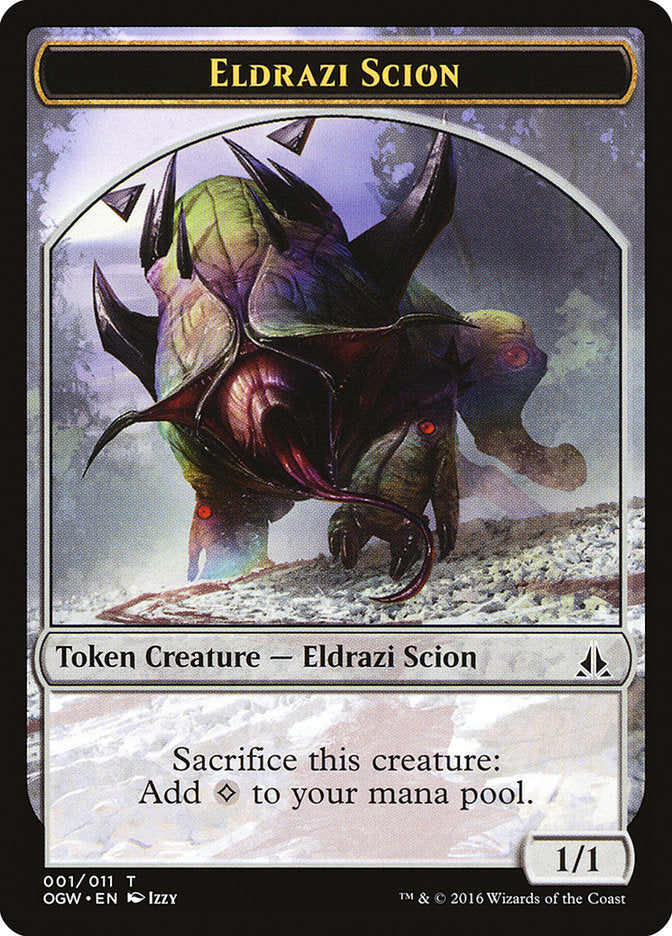 Eldrazi Scion (001/011) [Oath of the Gatewatch Tokens] | Gamer Loot