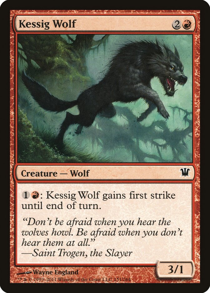 Kessig Wolf [Innistrad] | Gamer Loot