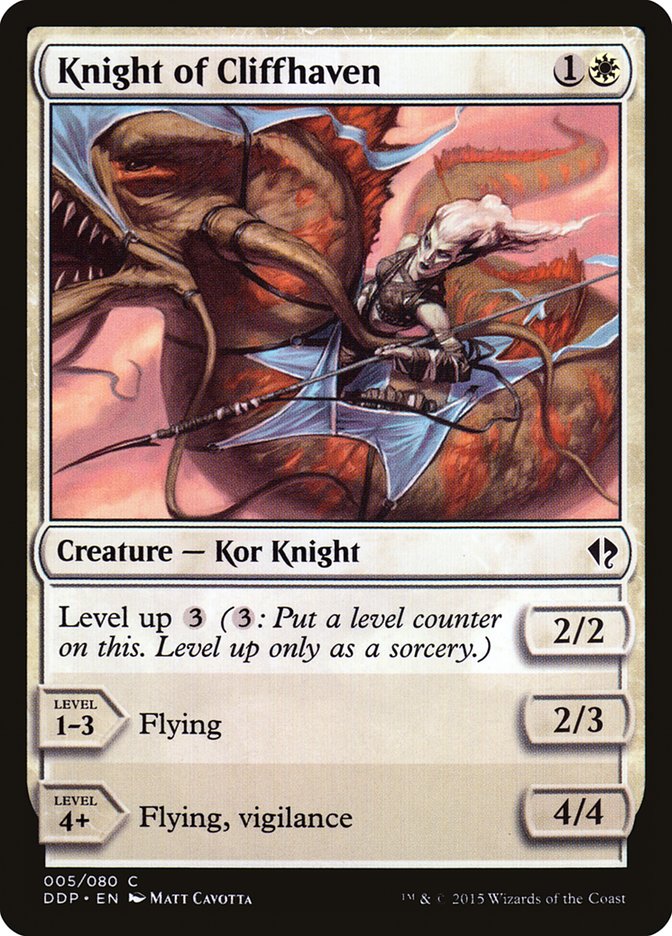 Knight of Cliffhaven [Duel Decks: Zendikar vs. Eldrazi] | Gamer Loot