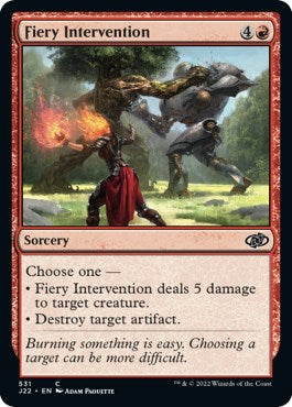 Fiery Intervention [Jumpstart 2022] | Gamer Loot