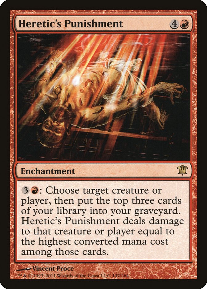 Heretic's Punishment [Innistrad] | Gamer Loot